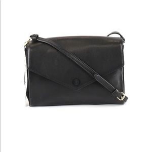 SALE!! NWT Sandro Pola Black Leather Crossbody Bag